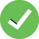A check mark.