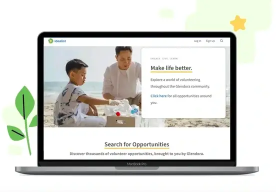 Glendora landing page asset